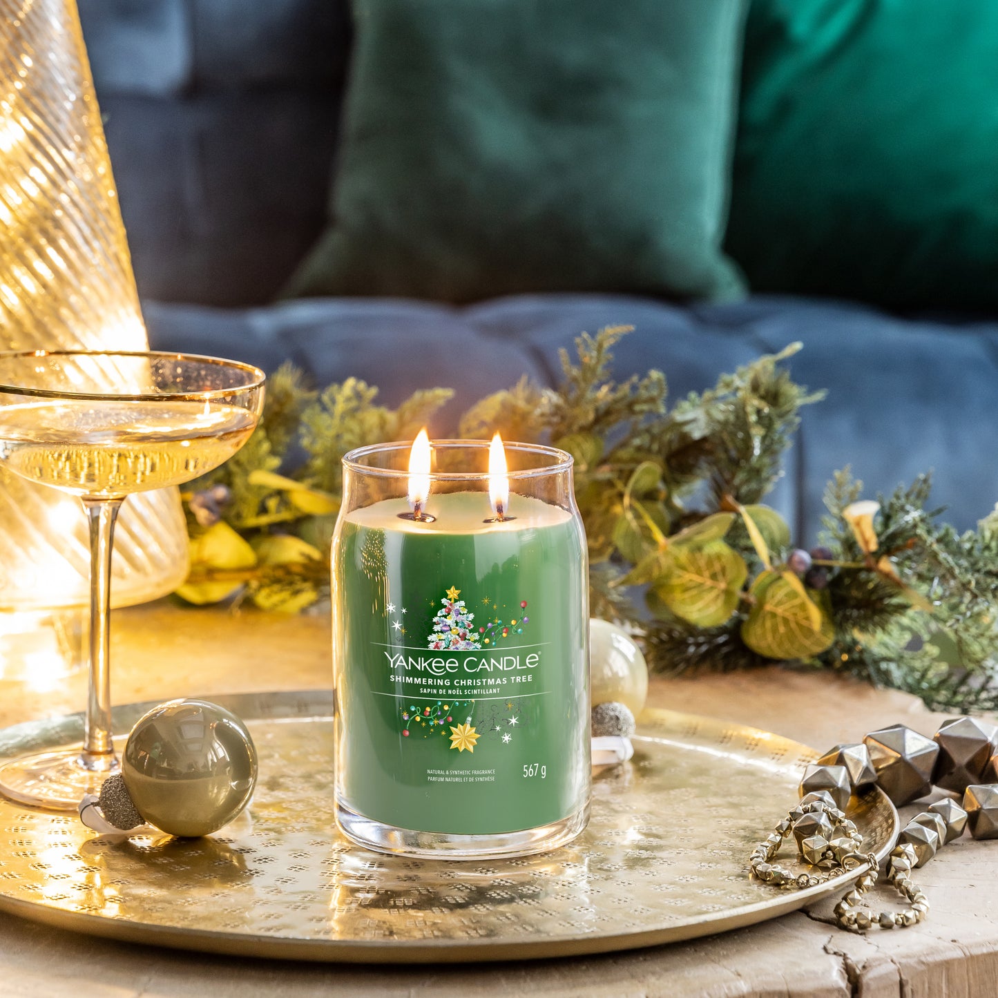 Shimmering Christmas Tree