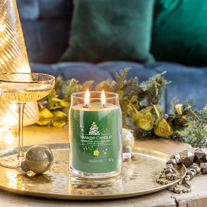 Shimmering Christmas Tree