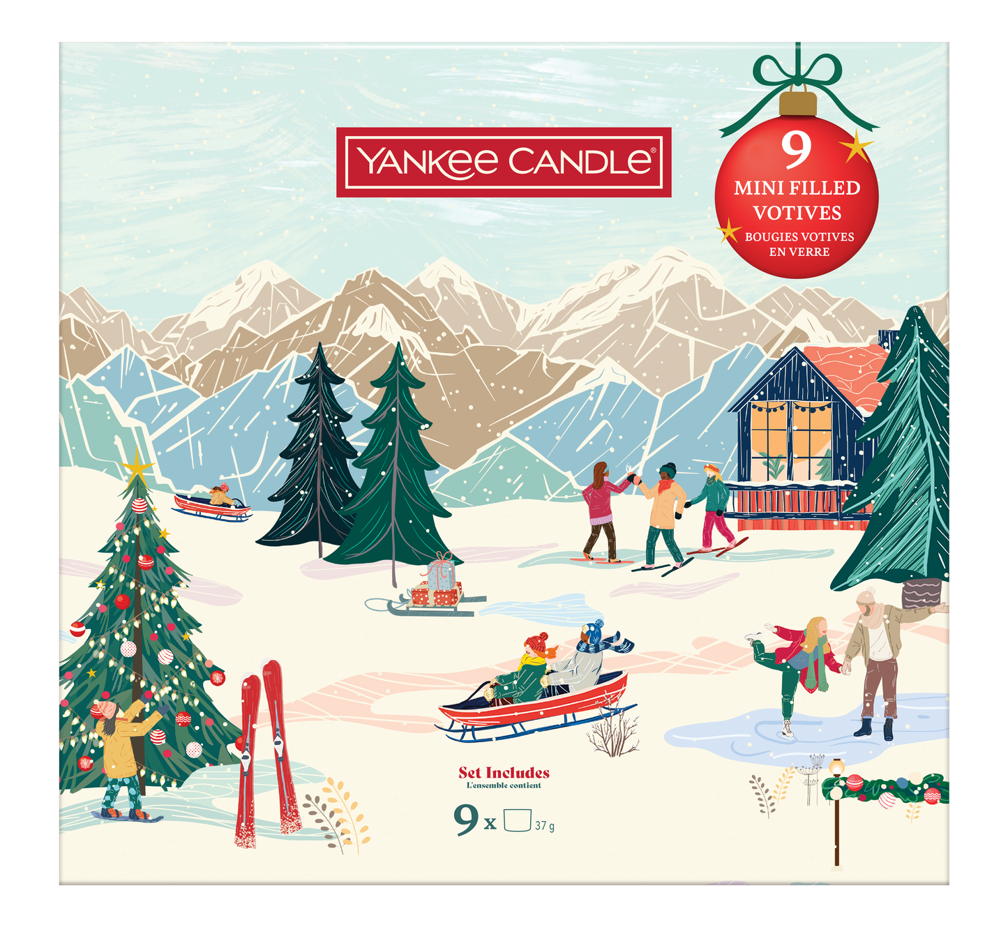 Après Ski 9 Mini Jar Book Gift Set