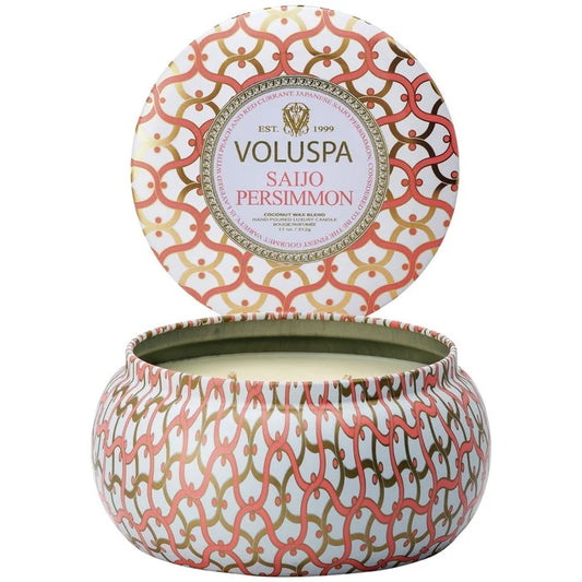 Saijo Persimmon 2 wick - Maison Metallo