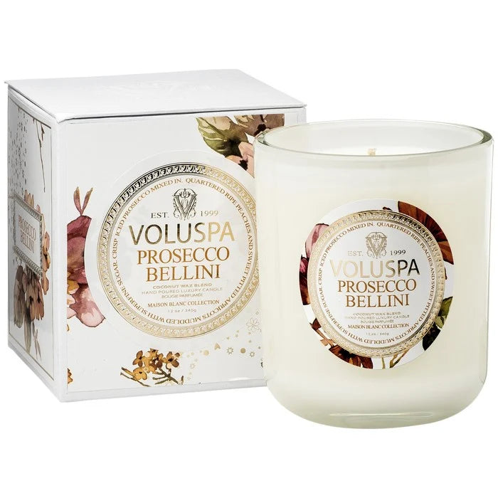 Prosecco Bellini 1 wick - Maison Blanc Classic