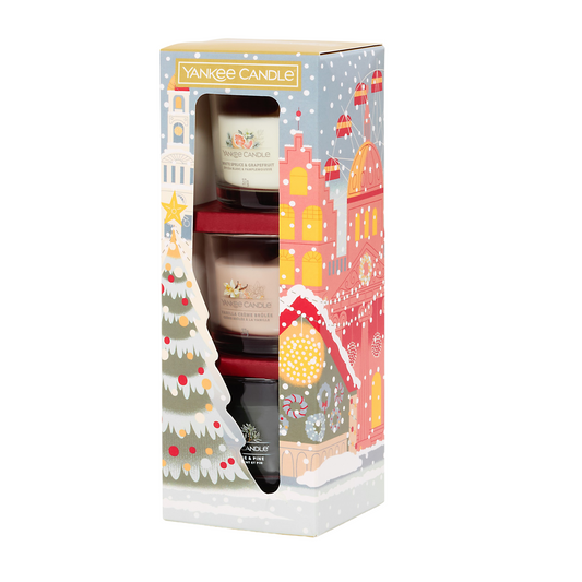 Passport To The Holidays Mini Jar 3-Pack | X-Mas Tree
