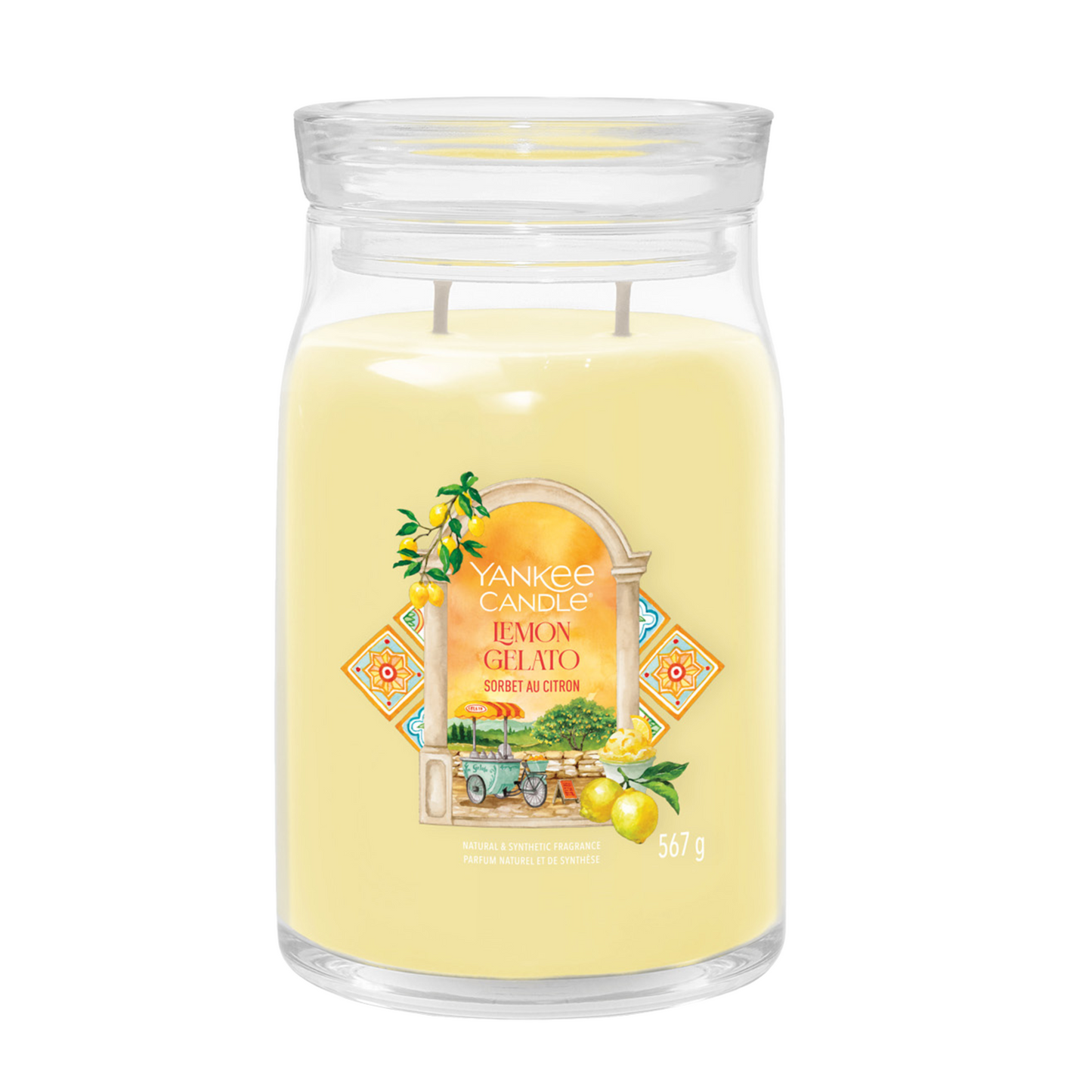 Frozen Lemon Gelato