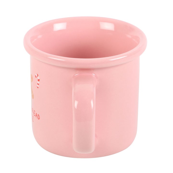 Pink Gingerbread Latte Tasse