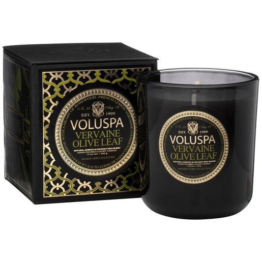 Vervaine Olive Leaf 1 wick - Maison Noir Classic