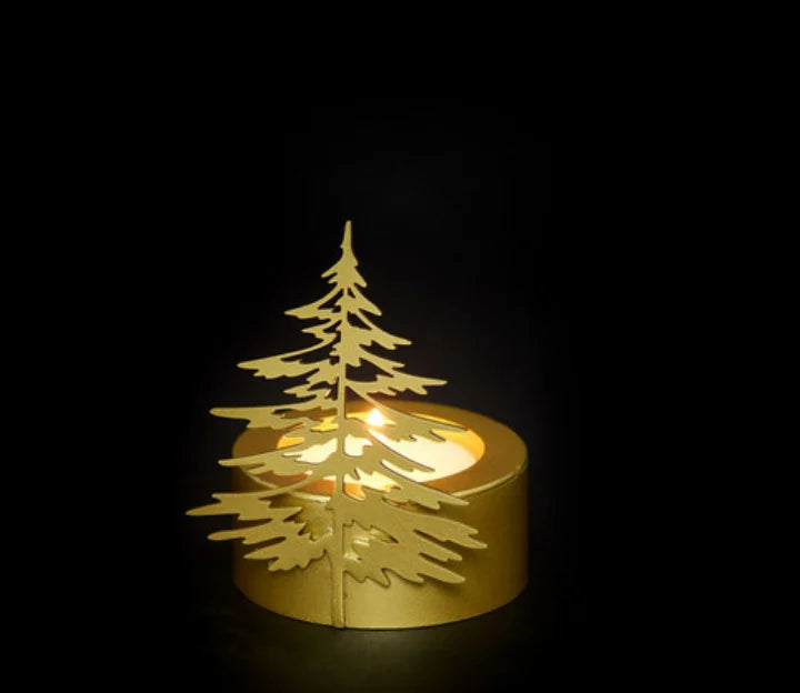 Winter Tree Tealight Holder