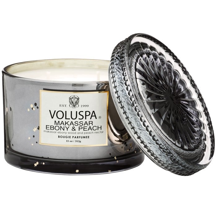 Makassar Ebony & Peach 2 wick - Corta Maison Candle