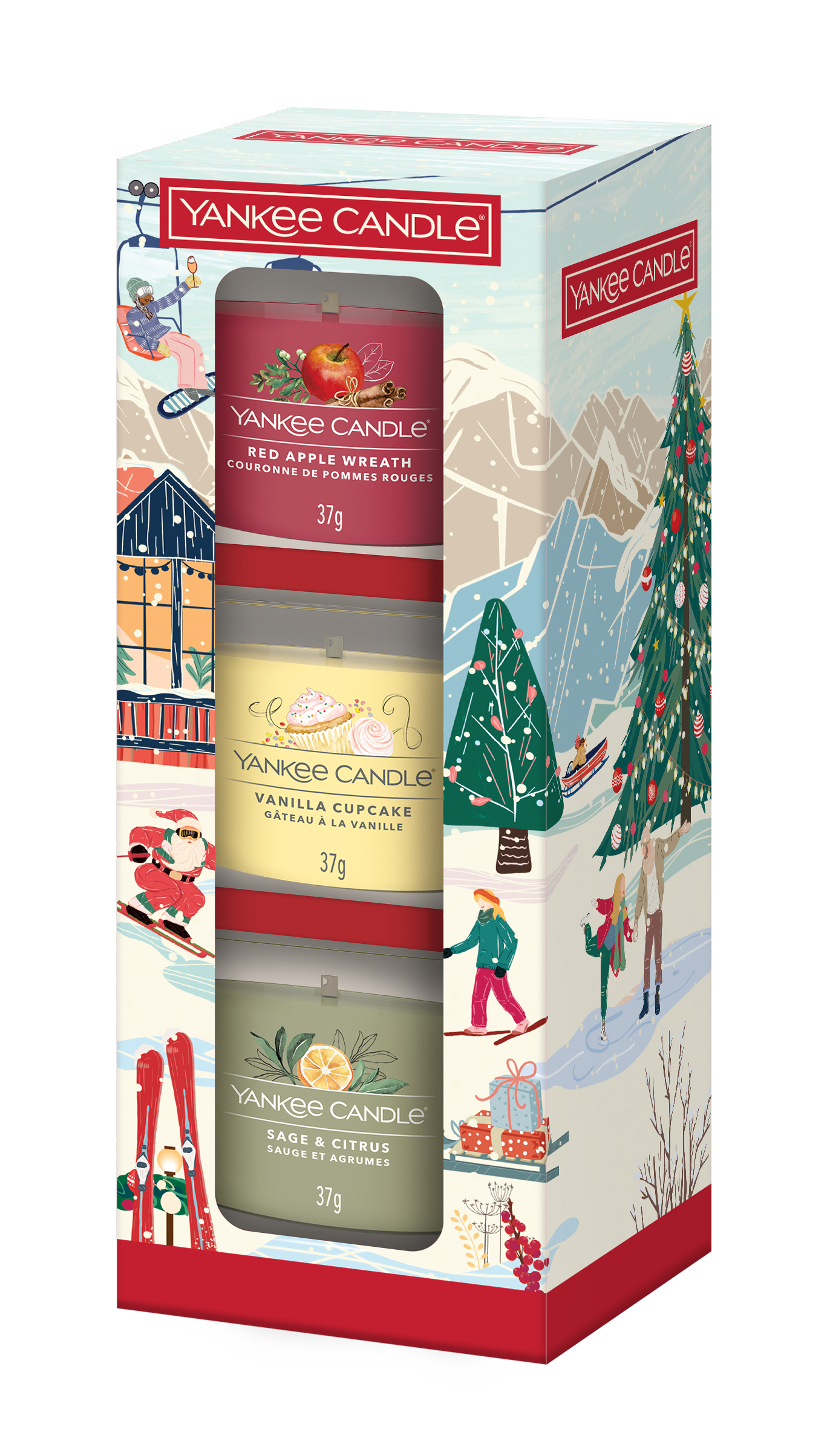 Après Ski 3 Mini Jar Holiday Party Set