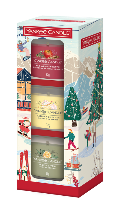 Après Ski 3 Mini Jar Holiday Party Set