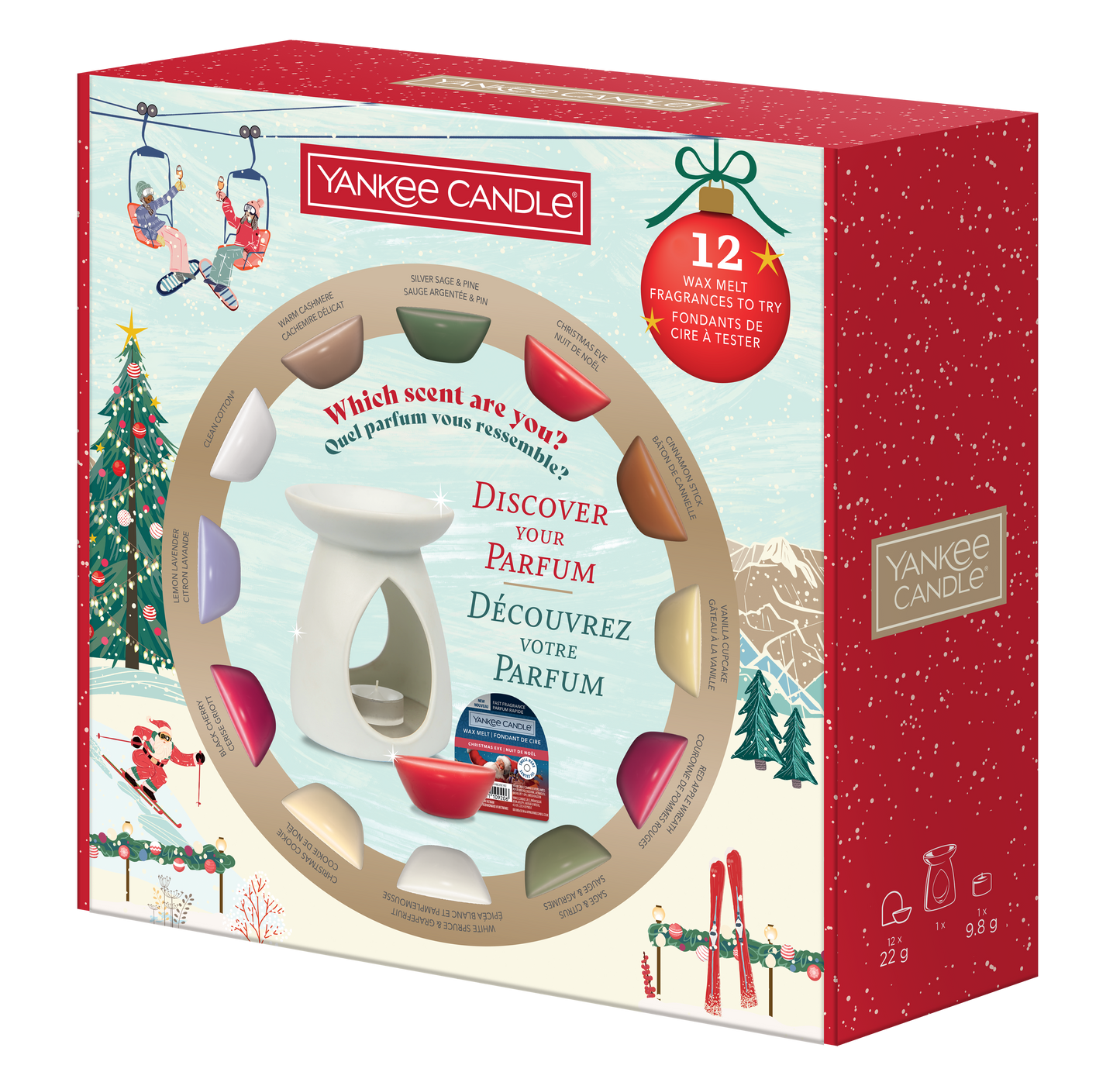 Après Ski 12 Wax Melts & Warmer Gift Set