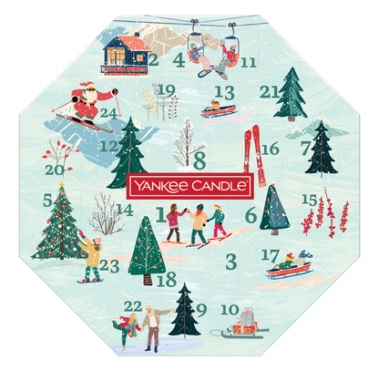 Après Ski Advent Calender Wreath