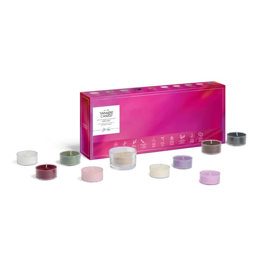 Scented Moments 10 Tealights & 1 Holder