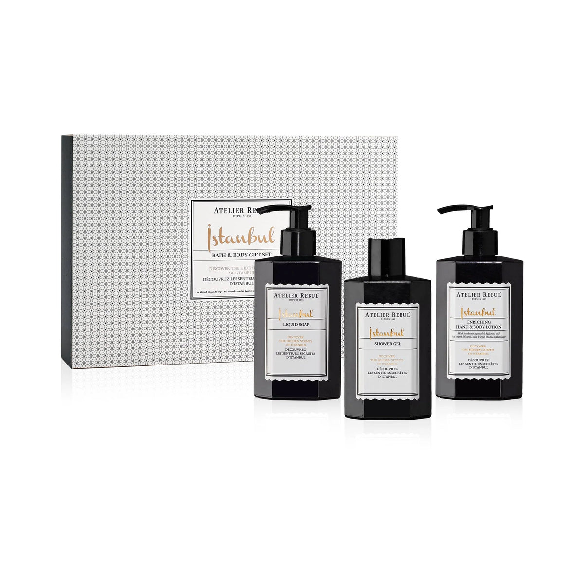 Istanbul Bath & Body Set - 3x 250ML