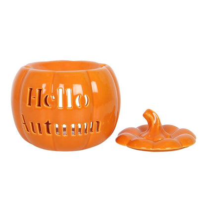 Hello Autumn Pumpkin Wax & Oil Burner