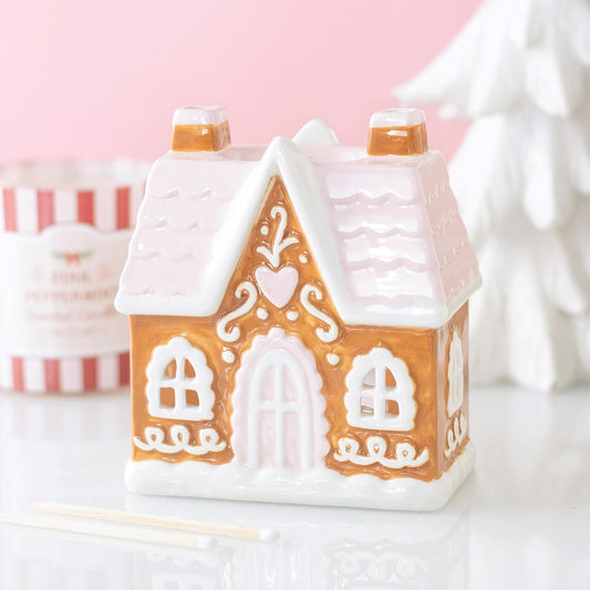 Sugarplum Gingerbread House Wax & Oil Burner