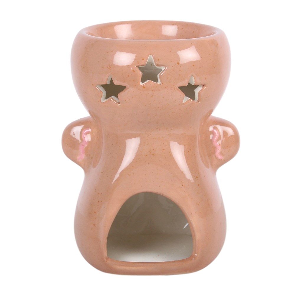 Pink Gingerbread Man Wax & Oil Burner