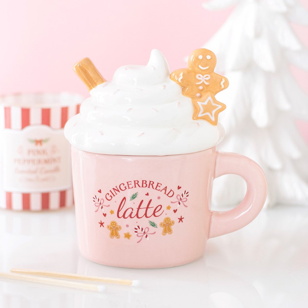 Pink Gingerbread Latte Wax & Oil Burner