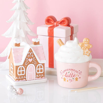 Pink Gingerbread Latte Wax & Oil Burner