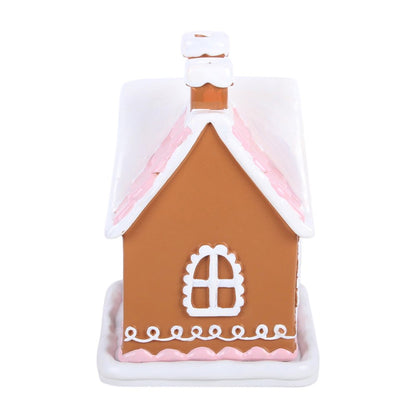 Pink Gingerbread House Wierookkegel Brander