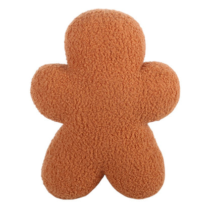 Sugarplum Bakery Gingerbread Man Boucle Kussen