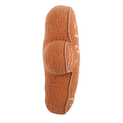 Sugarplum Bakery Gingerbread Man Boucle Kussen