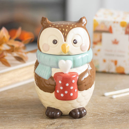 Oliver Owl Wax & Oil Burner