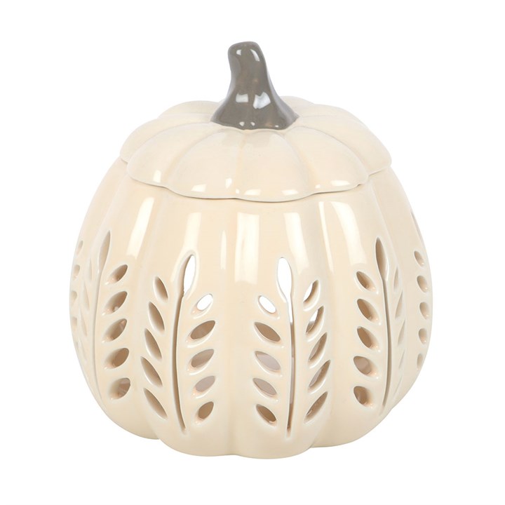 Cream Pumpkin Wax & Oil Burner