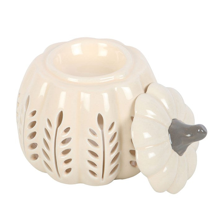Cream Pumpkin Wax & Oil Burner