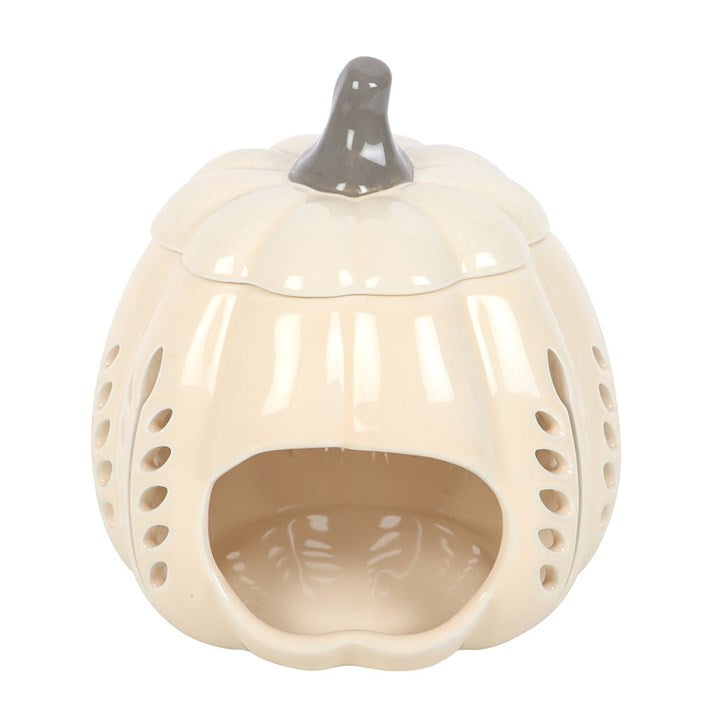 Cream Pumpkin Wax & Oil Burner