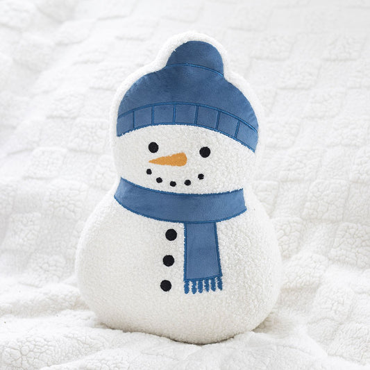 Snowman Shaped Boucle Kussen