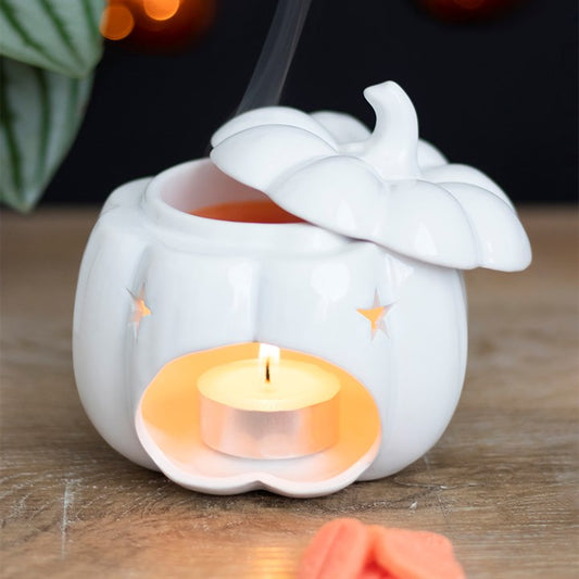 White Star Pumpkin Wax & Oil Burner