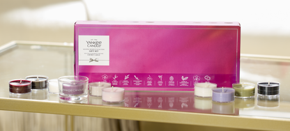 Scented Moments 10 Tealights & 1 Holder