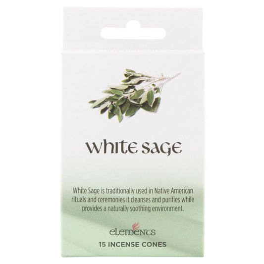 White Sage Cônes d'encens 