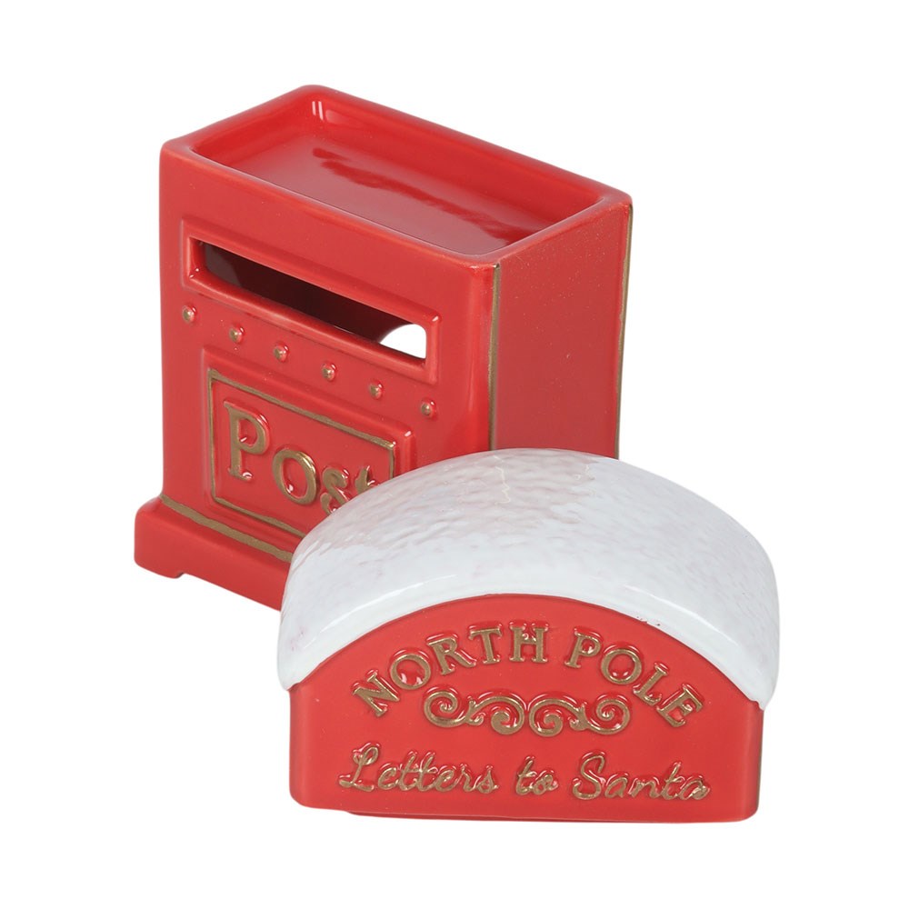 Letters to Santa Christmas Post Box Wax & Oil Burner