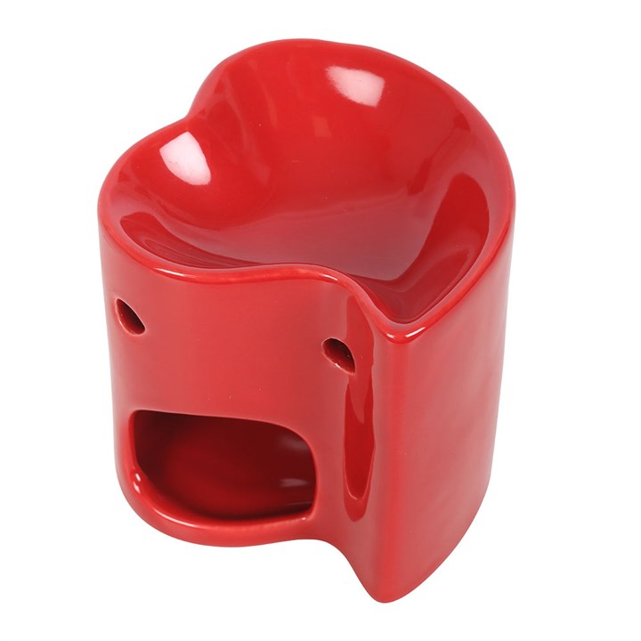 Red Heart Wax & Oil Burner