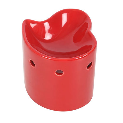Red Heart Wax & Oil Burner
