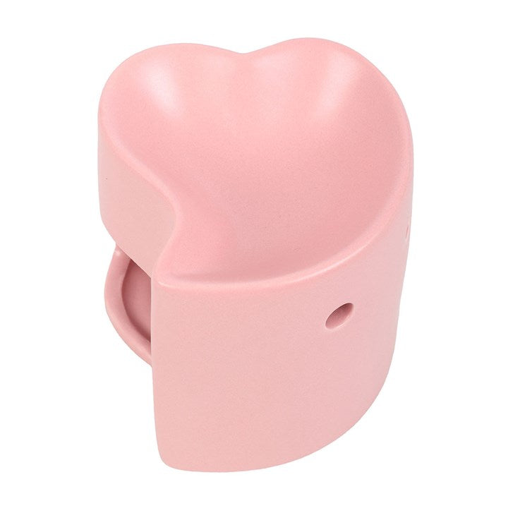 Pink Heart Wax & Oil Burner