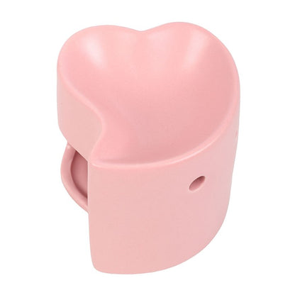 Pink Heart Wax & Oil Burner