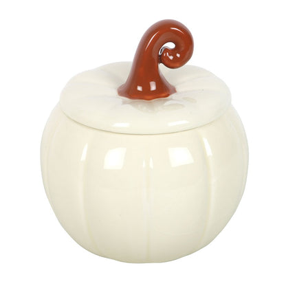 White Curly Pumpkin Wax & Oil Burner