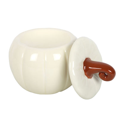 White Curly Pumpkin Wax & Oil Burner