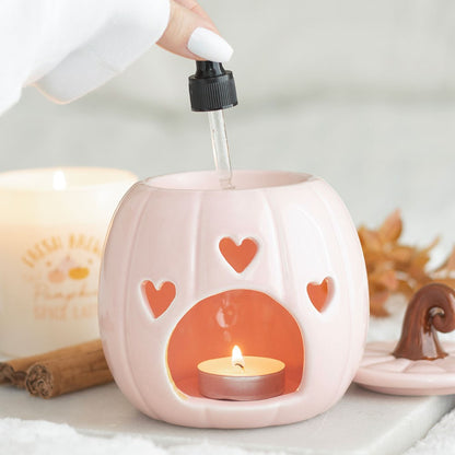 Pink Curly Pumpkin Wax & Oil Burner