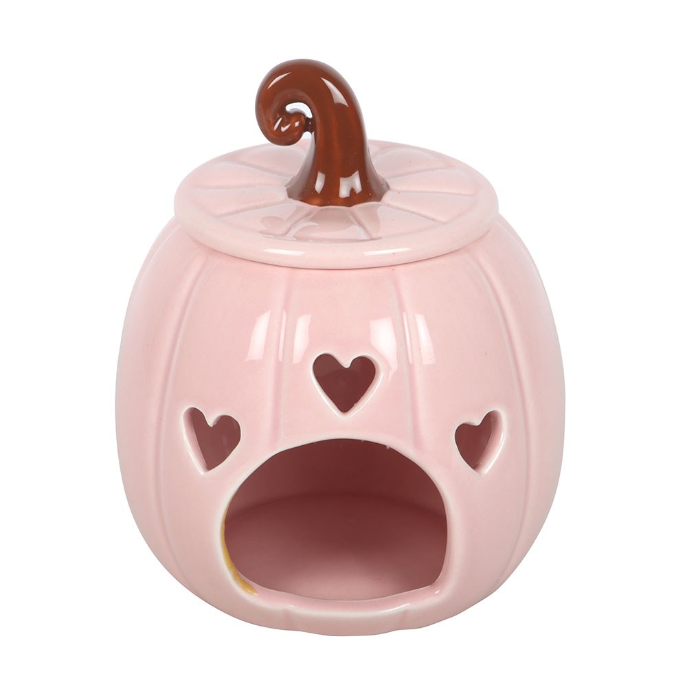 Pink Curly Pumpkin Wax & Oil Burner