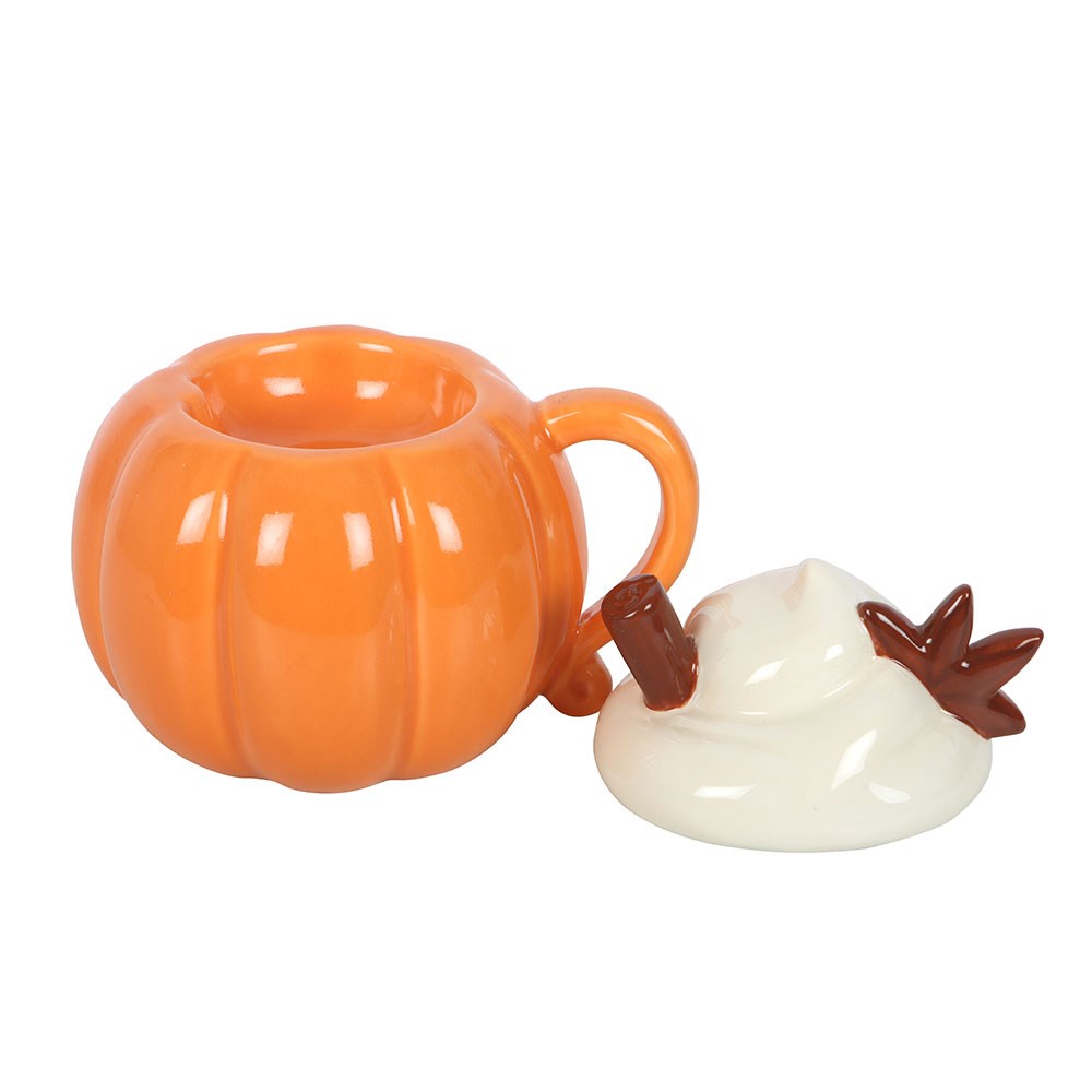 Pumpkin Cream Lidded Wax & Oil Burner