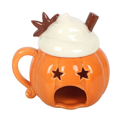 Pumpkin Cream Lidded Wax & Oil Burner