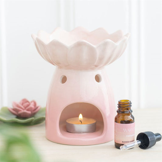 Pink Water Lily Wax & Oil Burner