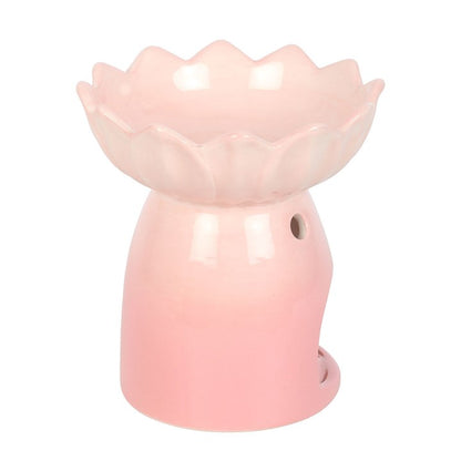 Pink Water Lily Wax & Oil Burner