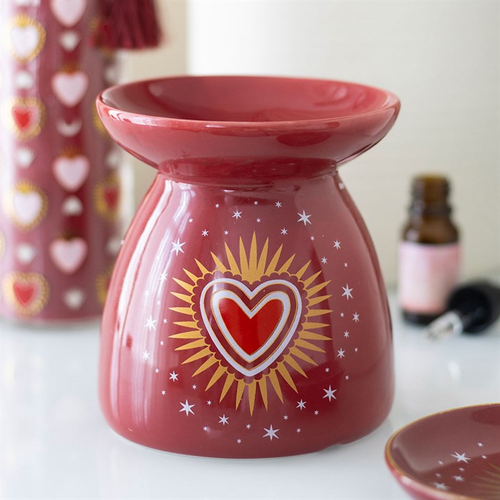 Sacred Heart Wax & Oil Burner