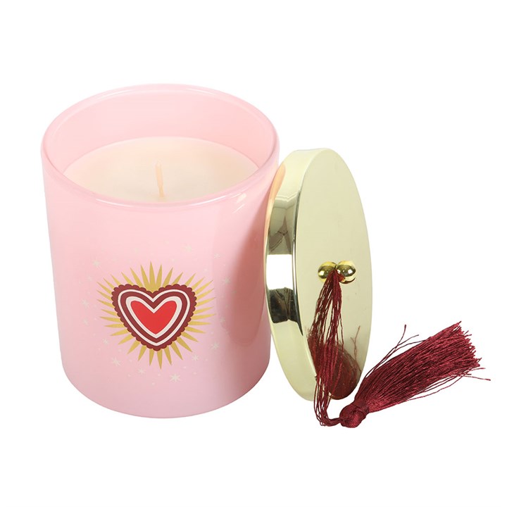 Burning Love Candle