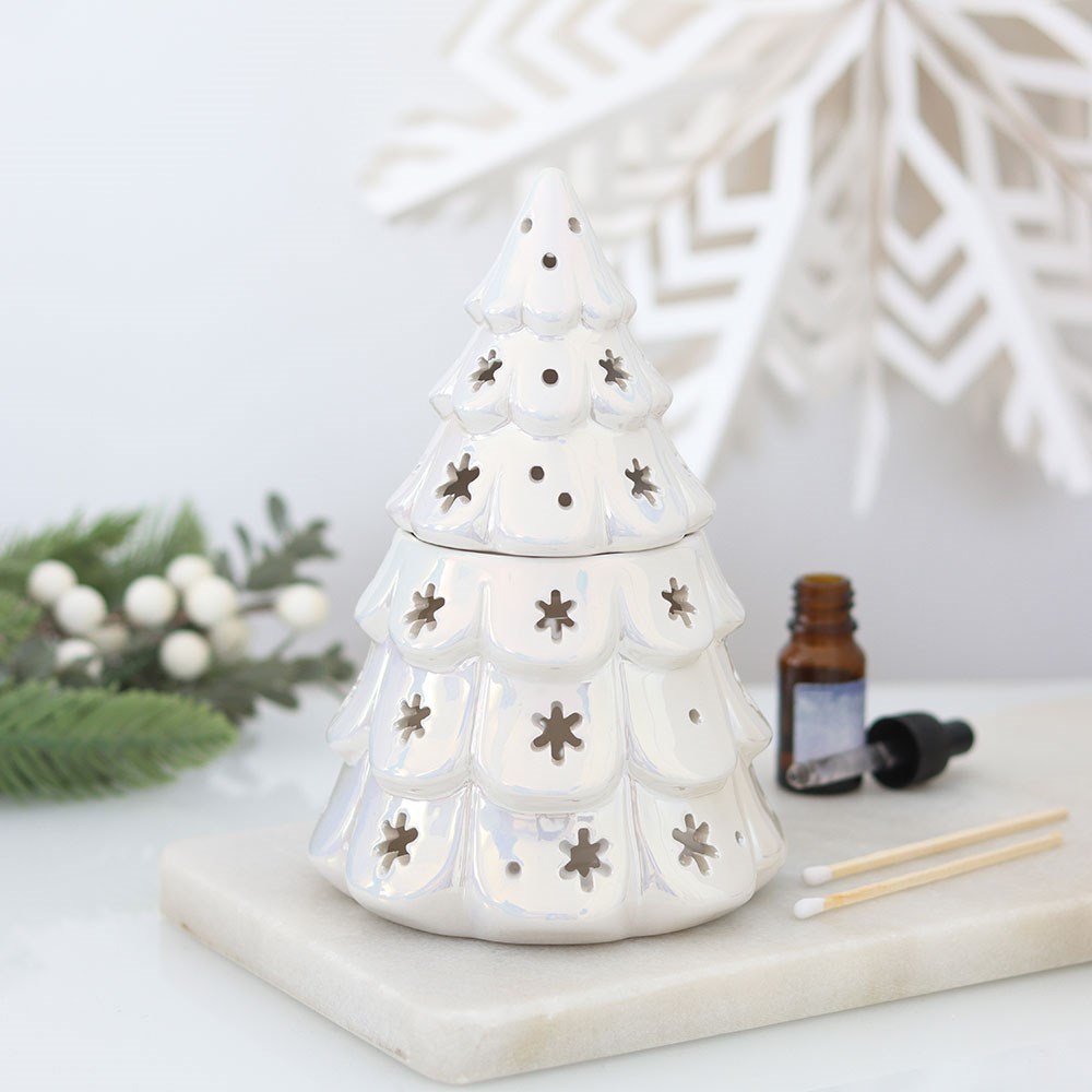 Iridescent Fir Tree Wax & Oil Burner