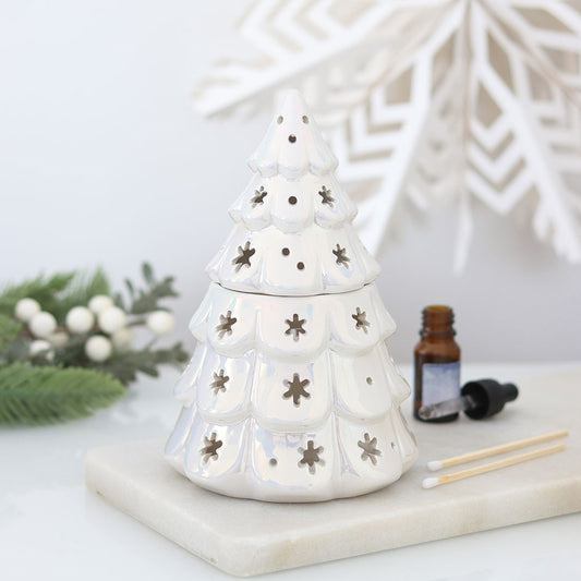 Iridescent Fir Tree Wax & Oil Burner